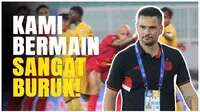 VIDEO: Carlos Pena Akui Persija Tampil Buruk Usai Kalah dari Semen Padang
